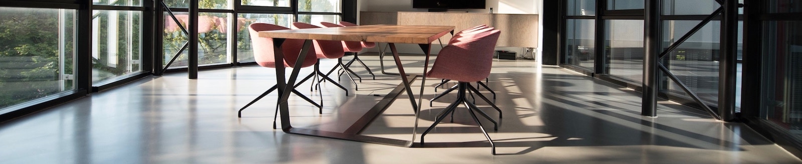 Picture of a conference room and seats