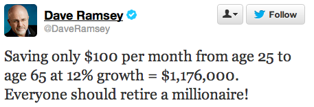 Dave Ramsey Investment Chart