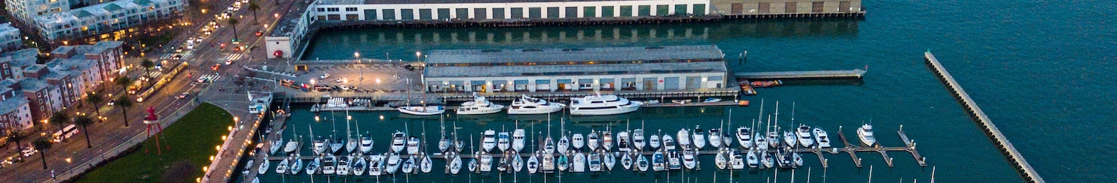 Marina and a number of yachts